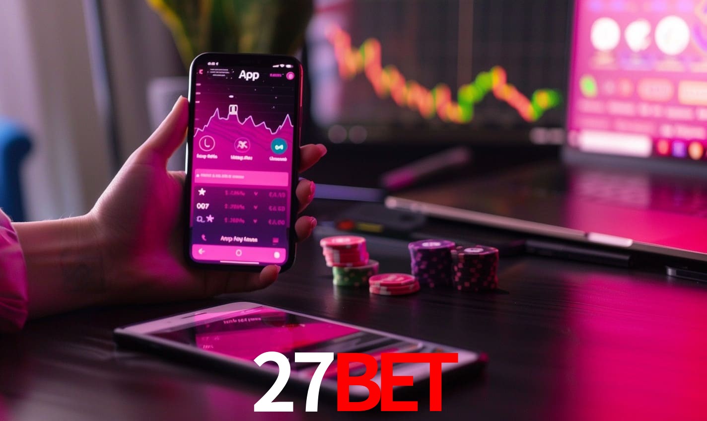 Comparação APP mobile vs versão web da 27bet